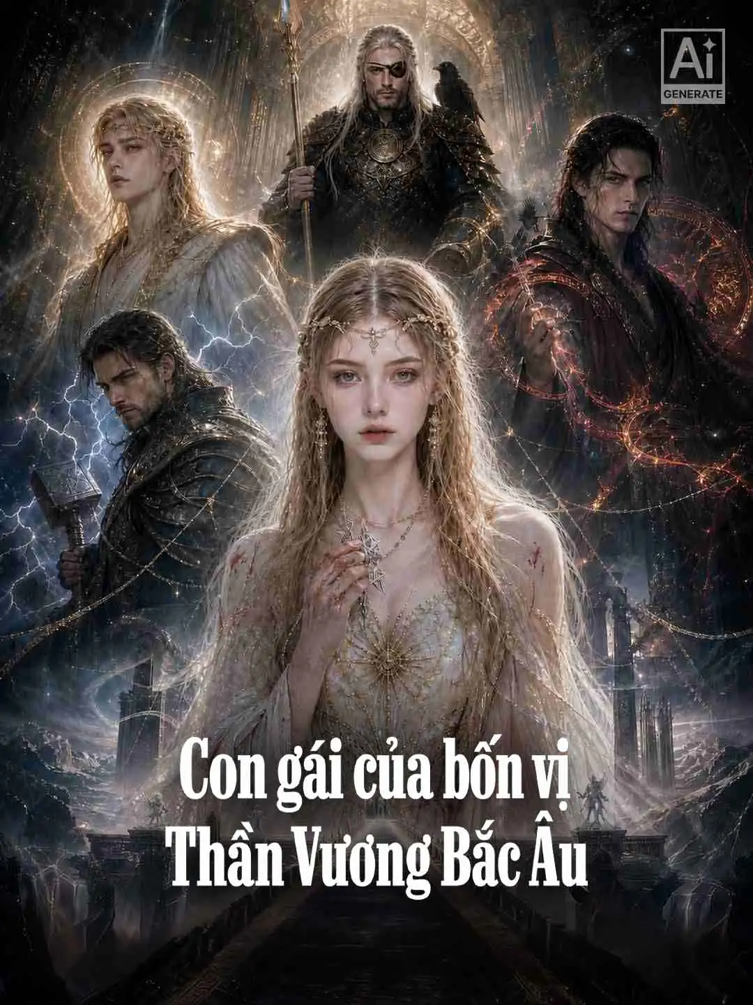 Con gái của bốn vị Thần Vương Bắc Âu short drama poster