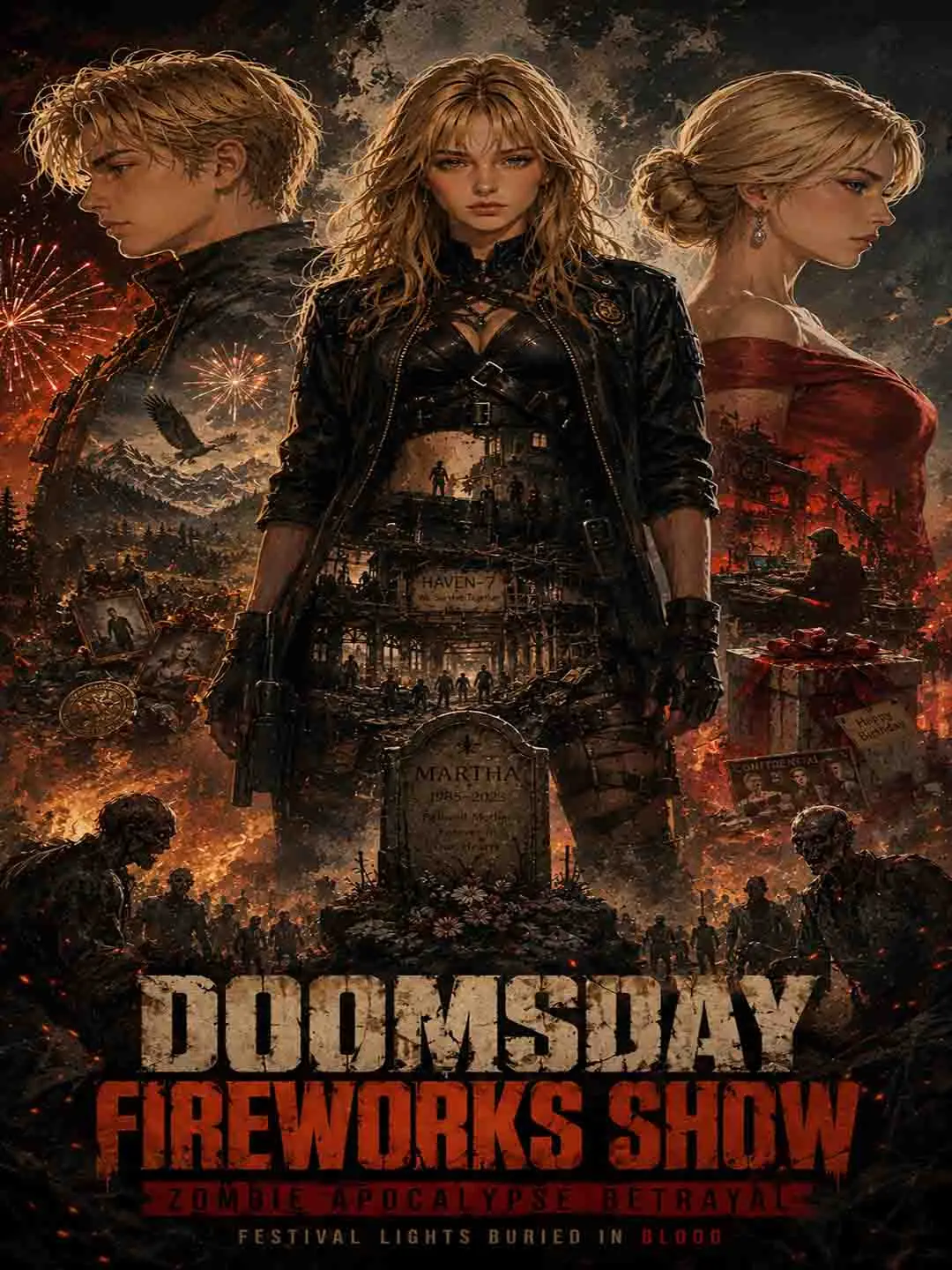 Doomsday Fireworks Show short drama poster