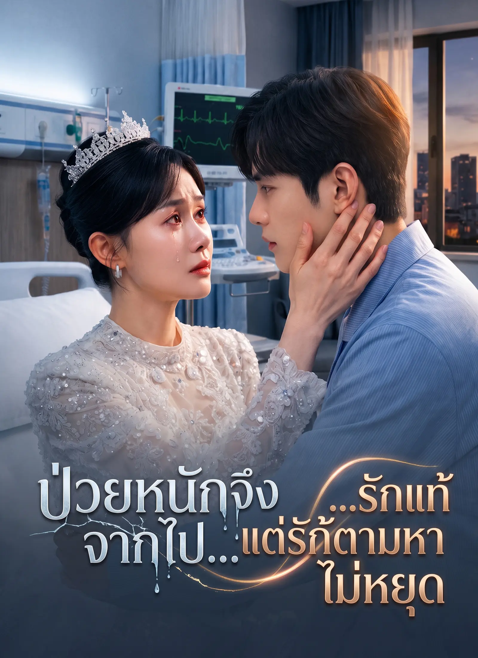 [พากย์ไทย] ป่วยหนักจึงจากไป...แต่รักแท้ตามหาไม่หยุด short drama poster