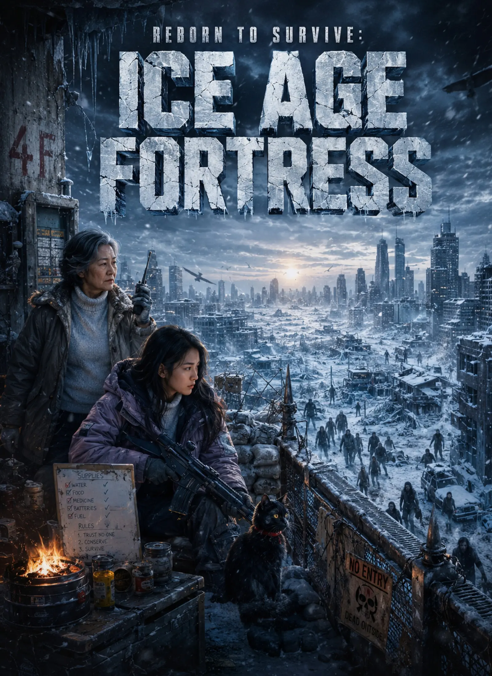 [Dubbed] Reborn to Survive: Ice Age Fortress short drama poster
