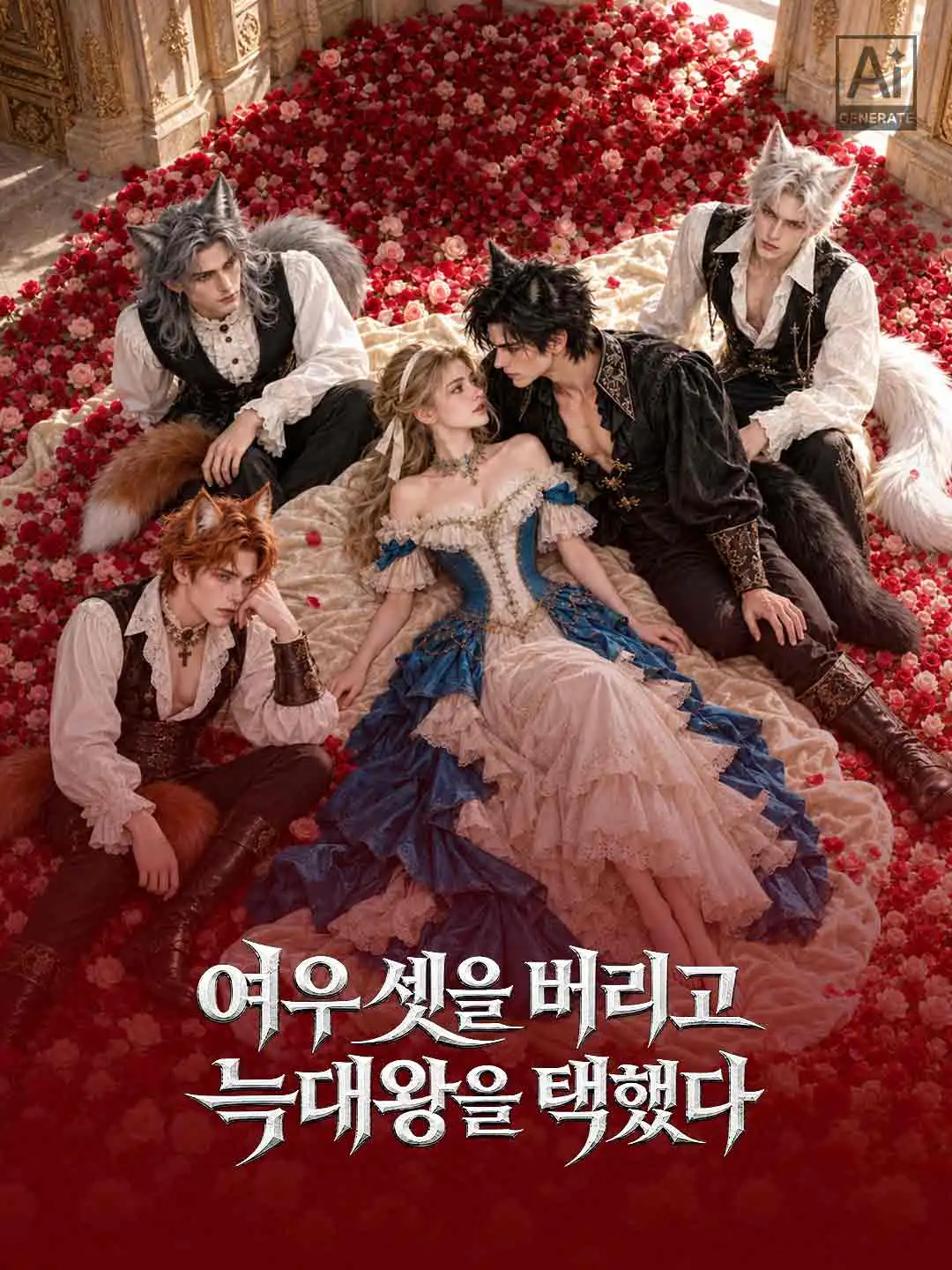 여우 셋을 버리고 늑대왕을 택했다 short drama poster