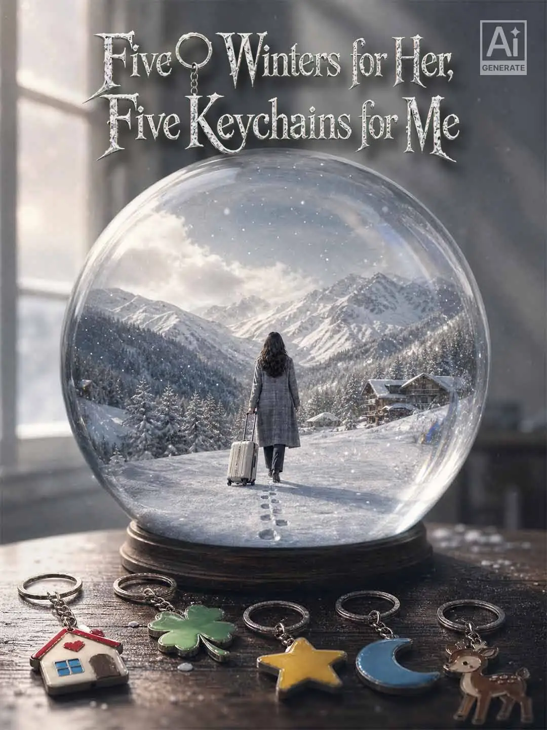 Five Winters for Her, Five Keychains for Me short drama poster