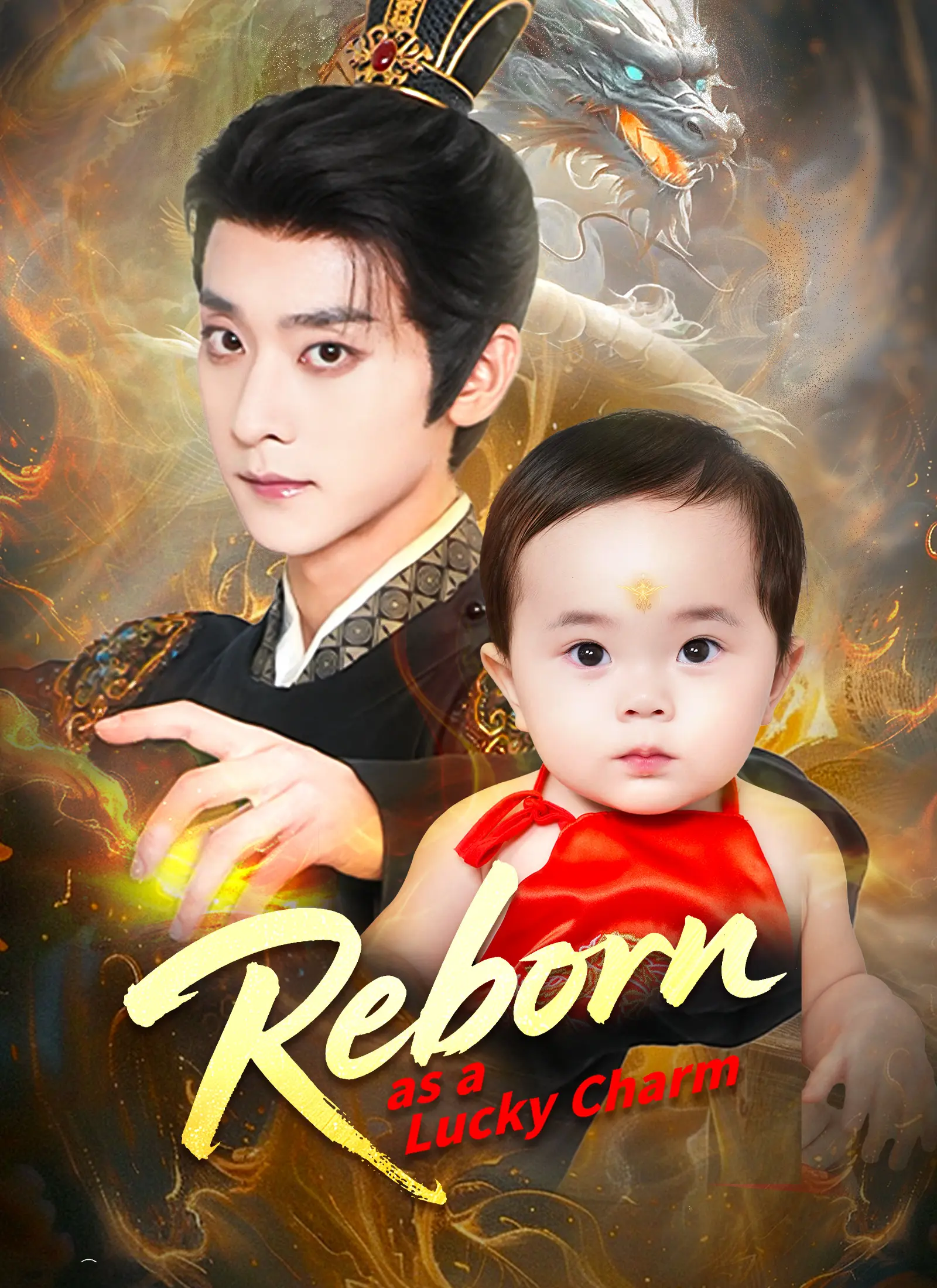 [Dubbed]Reborn as a Lucky Charm short drama poster