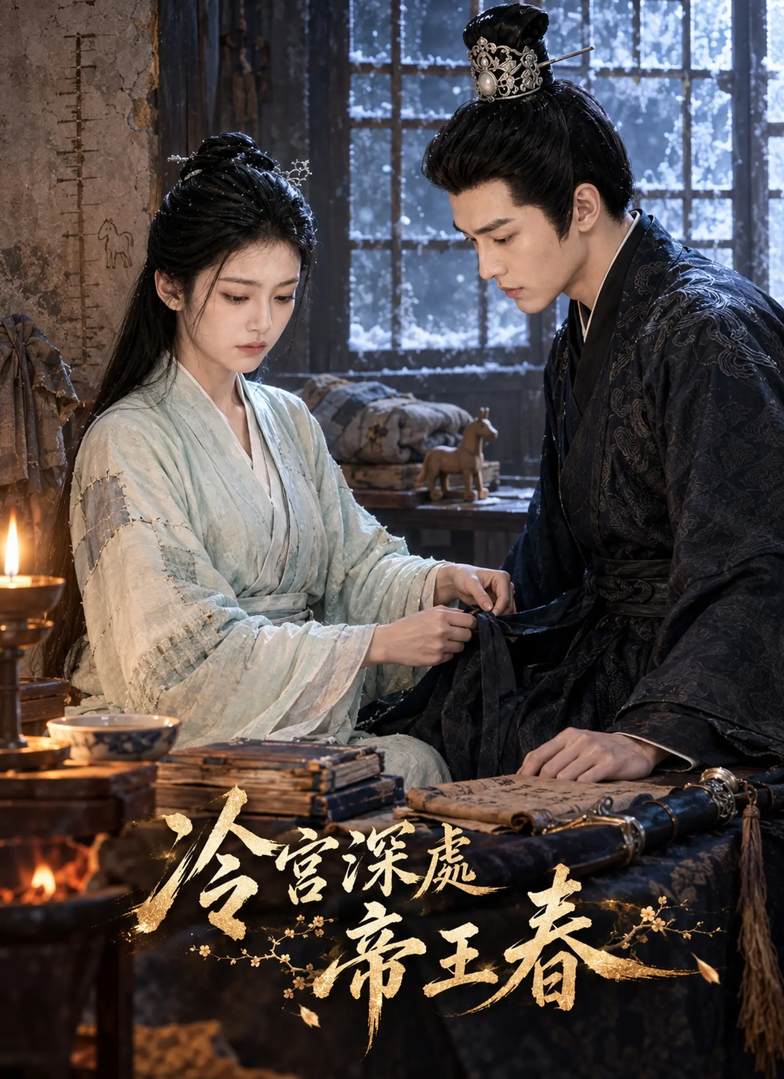 冷宮深處帝王春 short drama poster