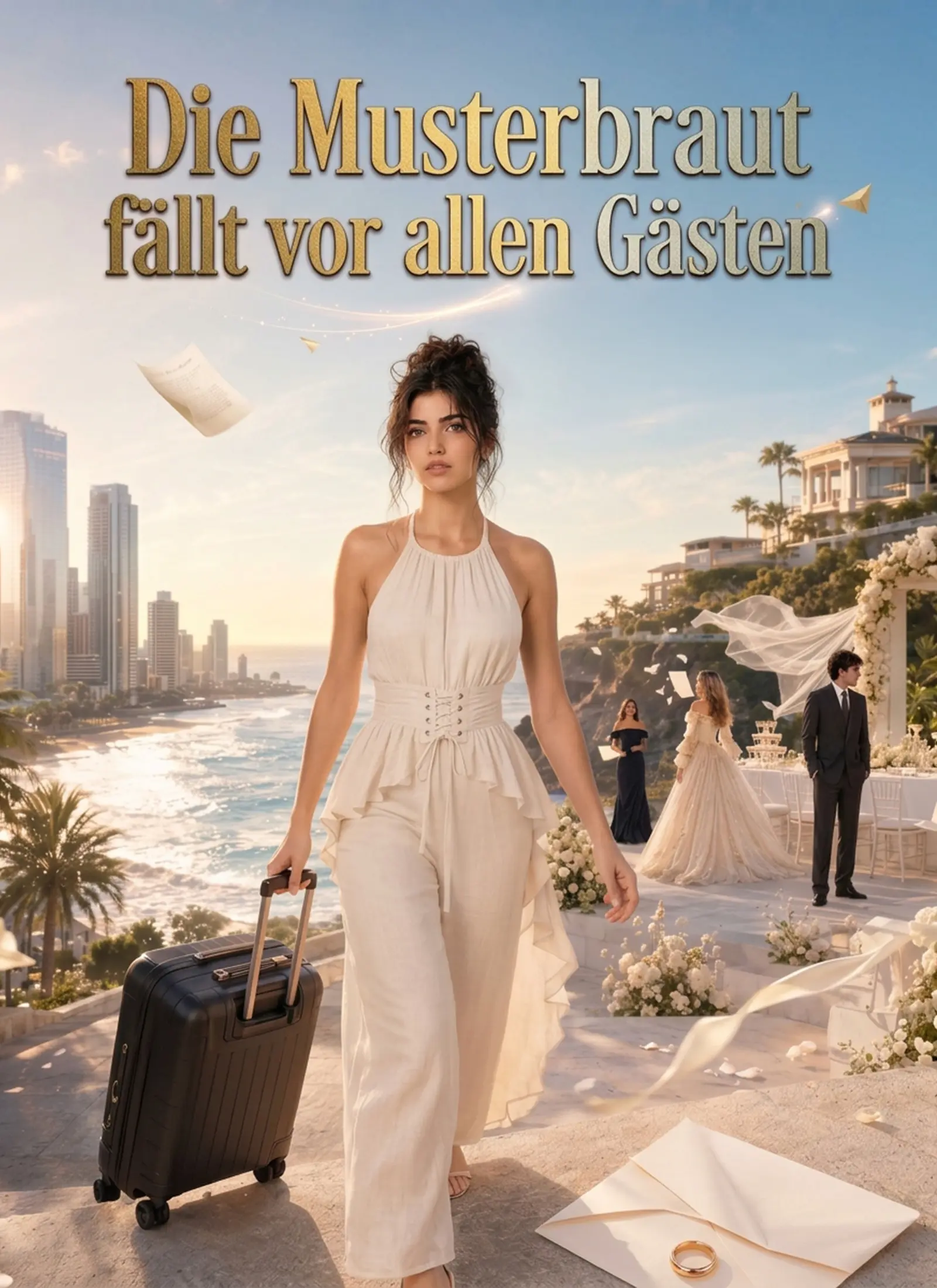 Die Musterbraut fällt vor allen Gästen short drama poster