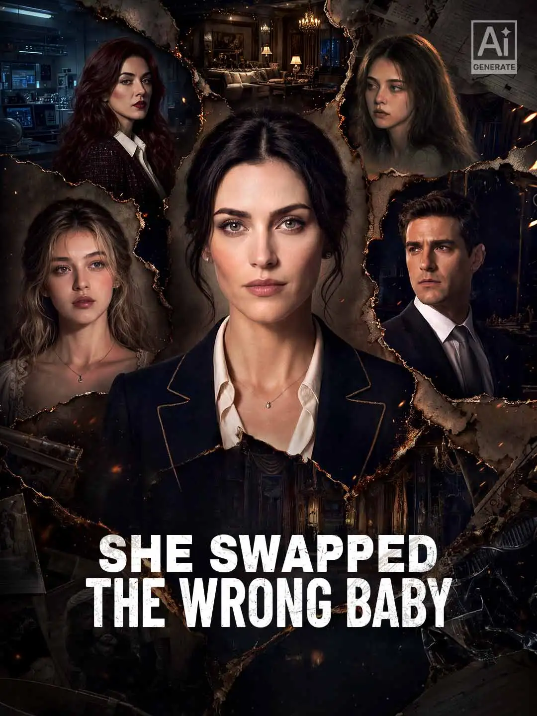 She Swapped the Wrong Baby short drama poster