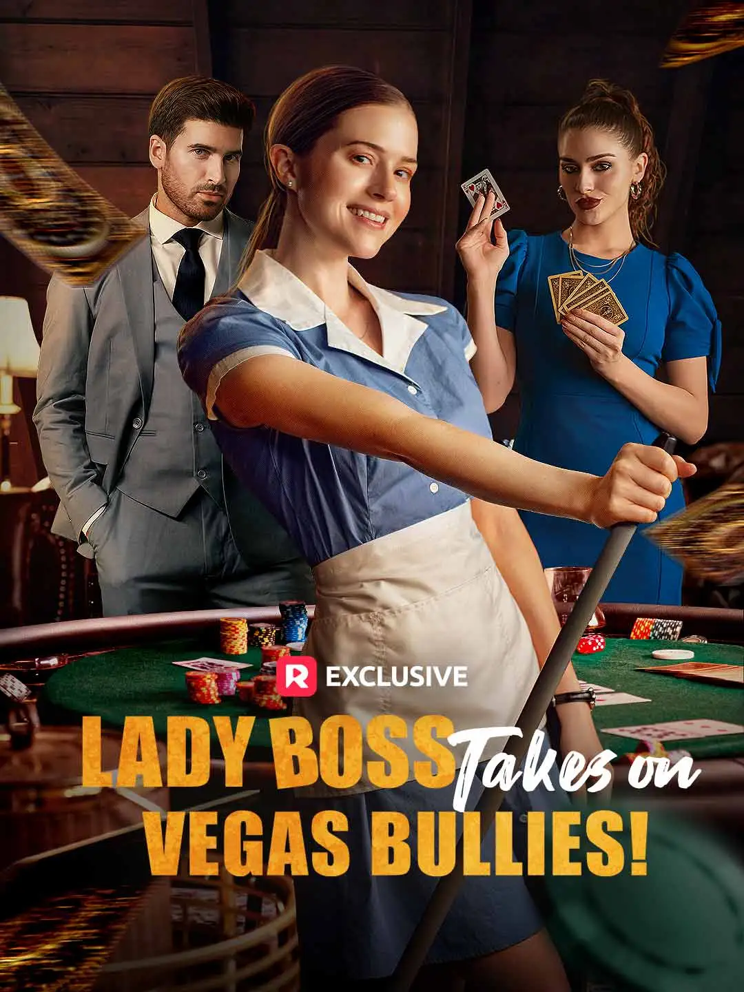 Lady Boss Takes on Vegas Bullies! short drama poster