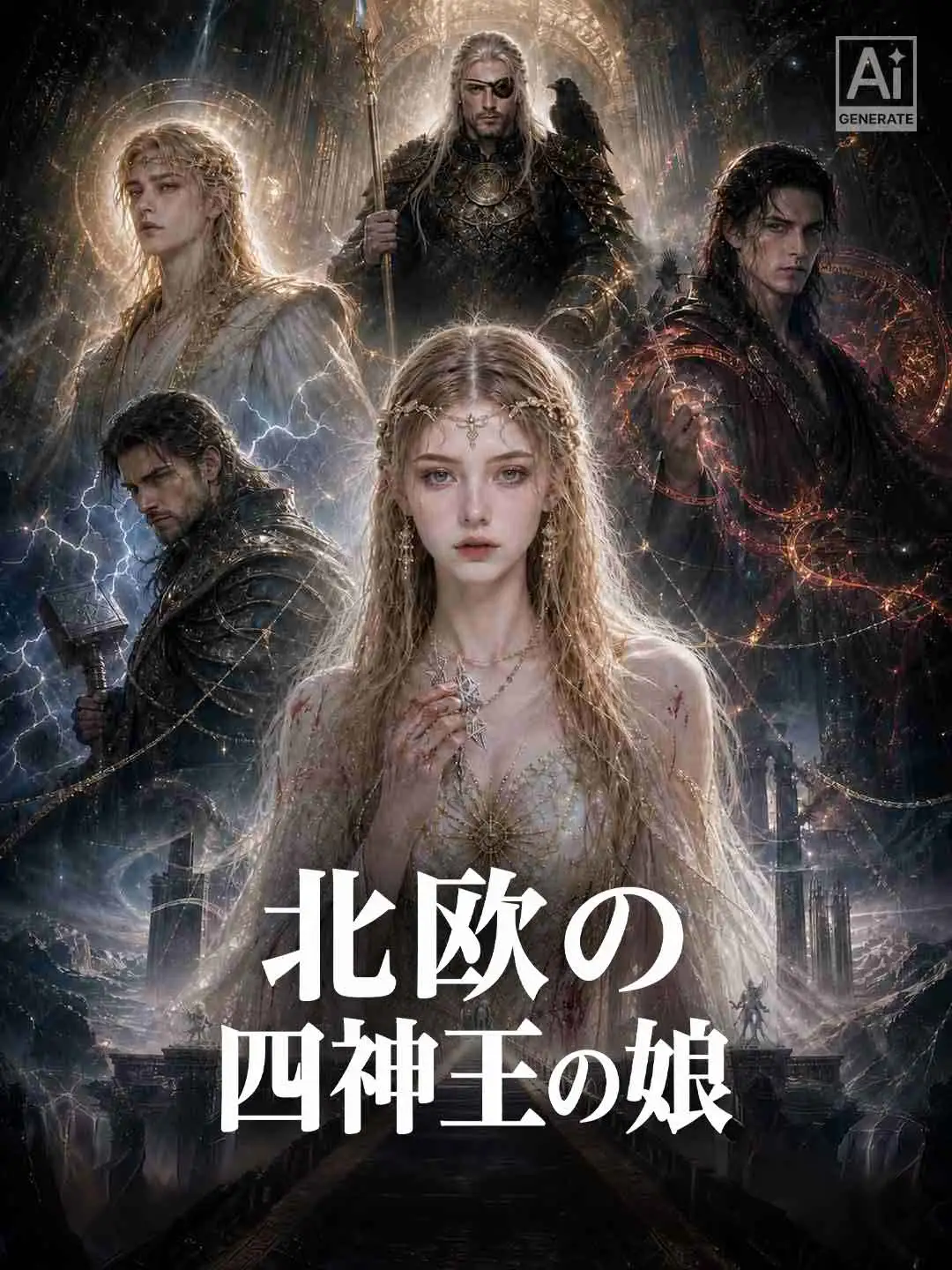 北欧の四神王の娘 short drama poster