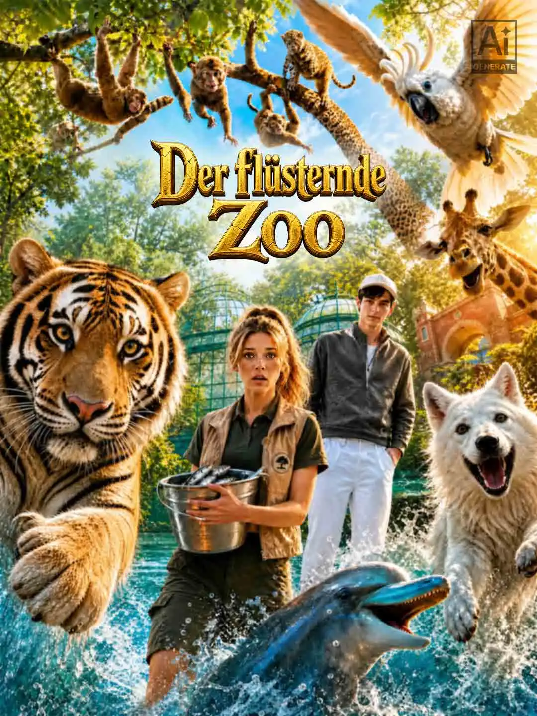 Der flüsternde Zoo short drama poster