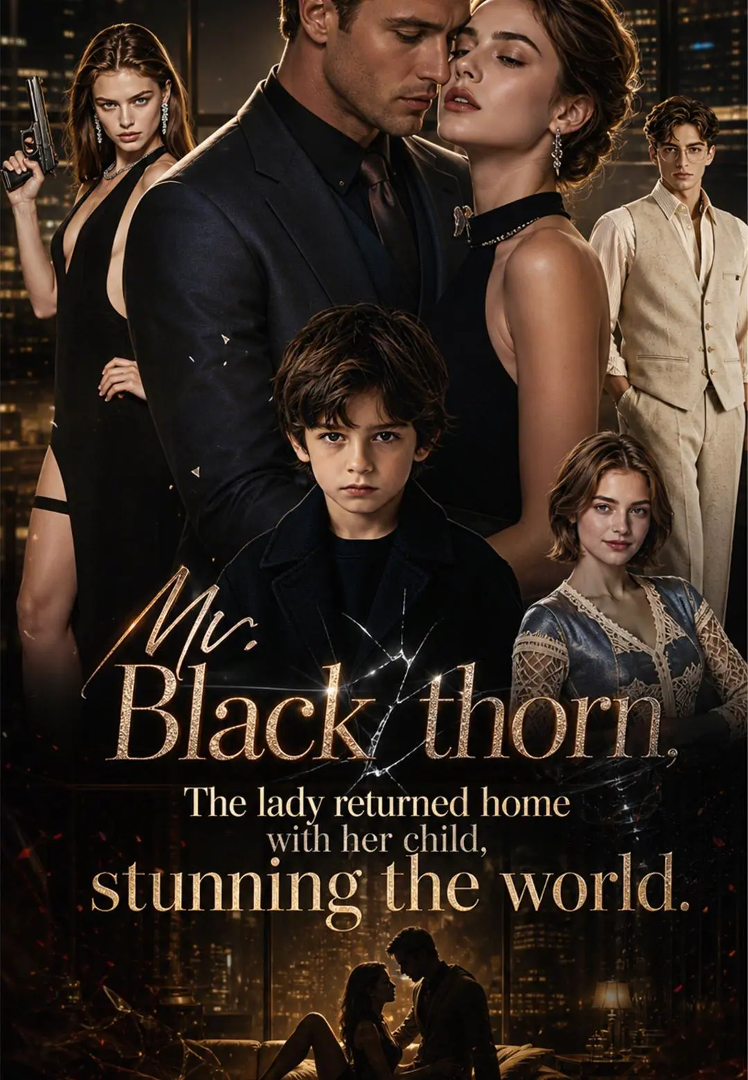 Mr. Blackthorn, The Lady Returned Home With Her Child, Stunning the World. short drama poster