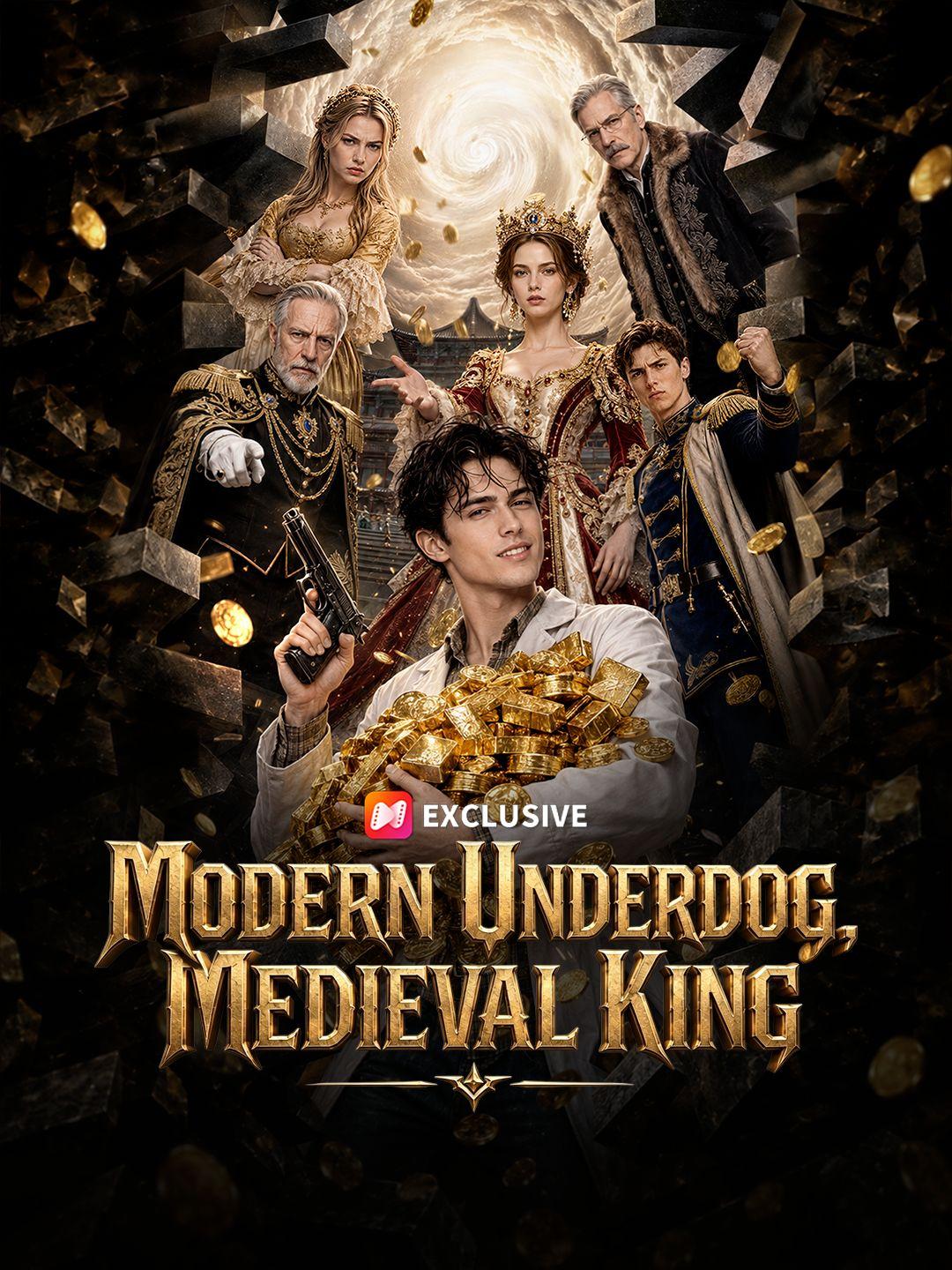 Modern Underdog, Medieval King short drama poster