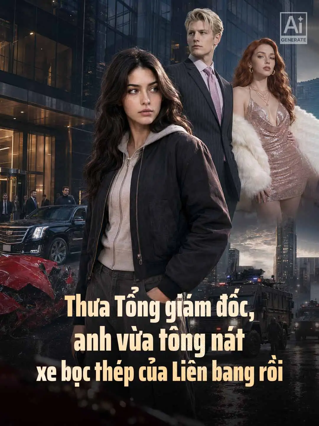 Thưa Tổng giám đốc, anh vừa tông nát xe bọc thép của Liên bang rồi short drama poster