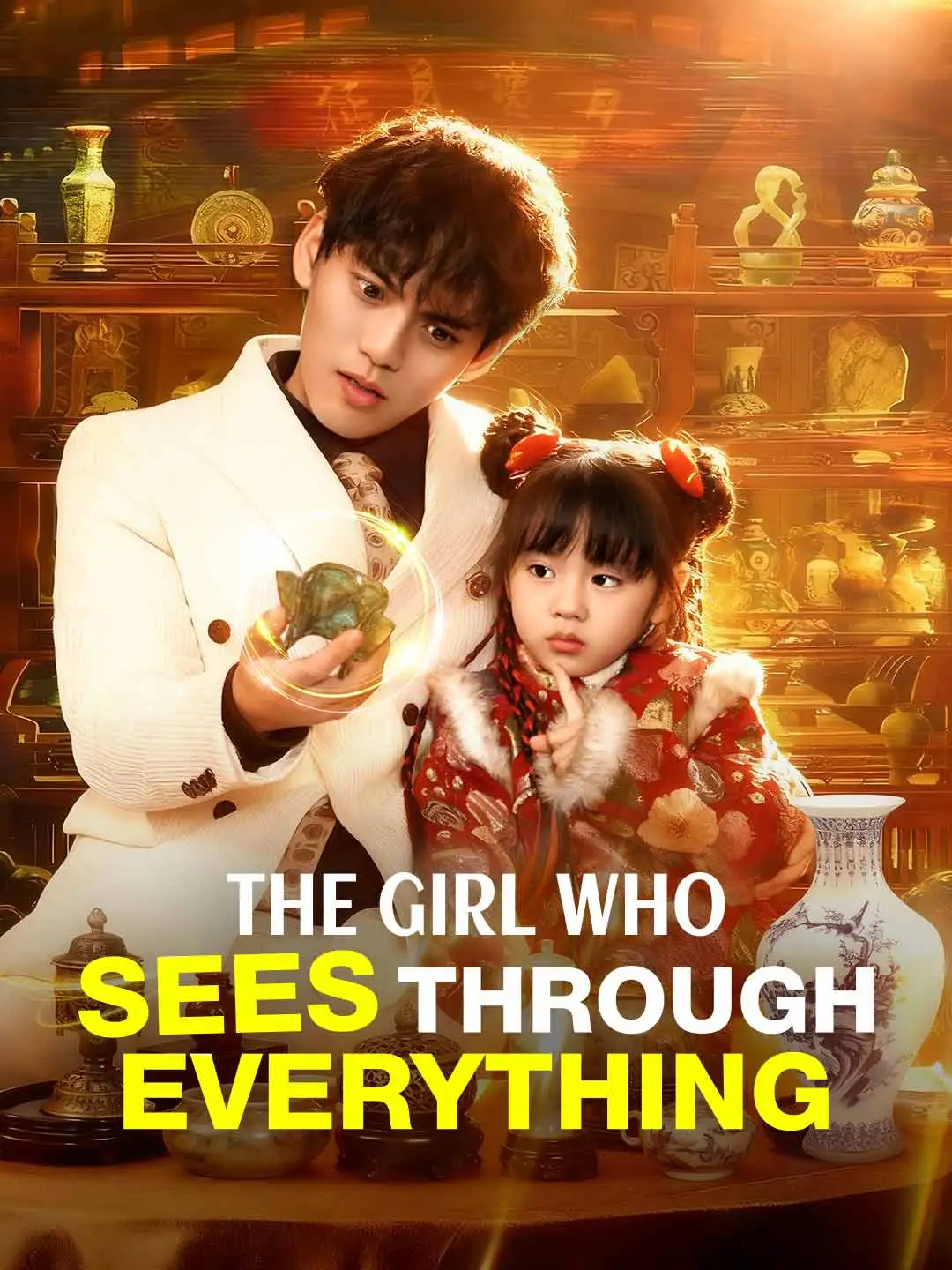 The Girl Who Sees Through Everything short drama poster