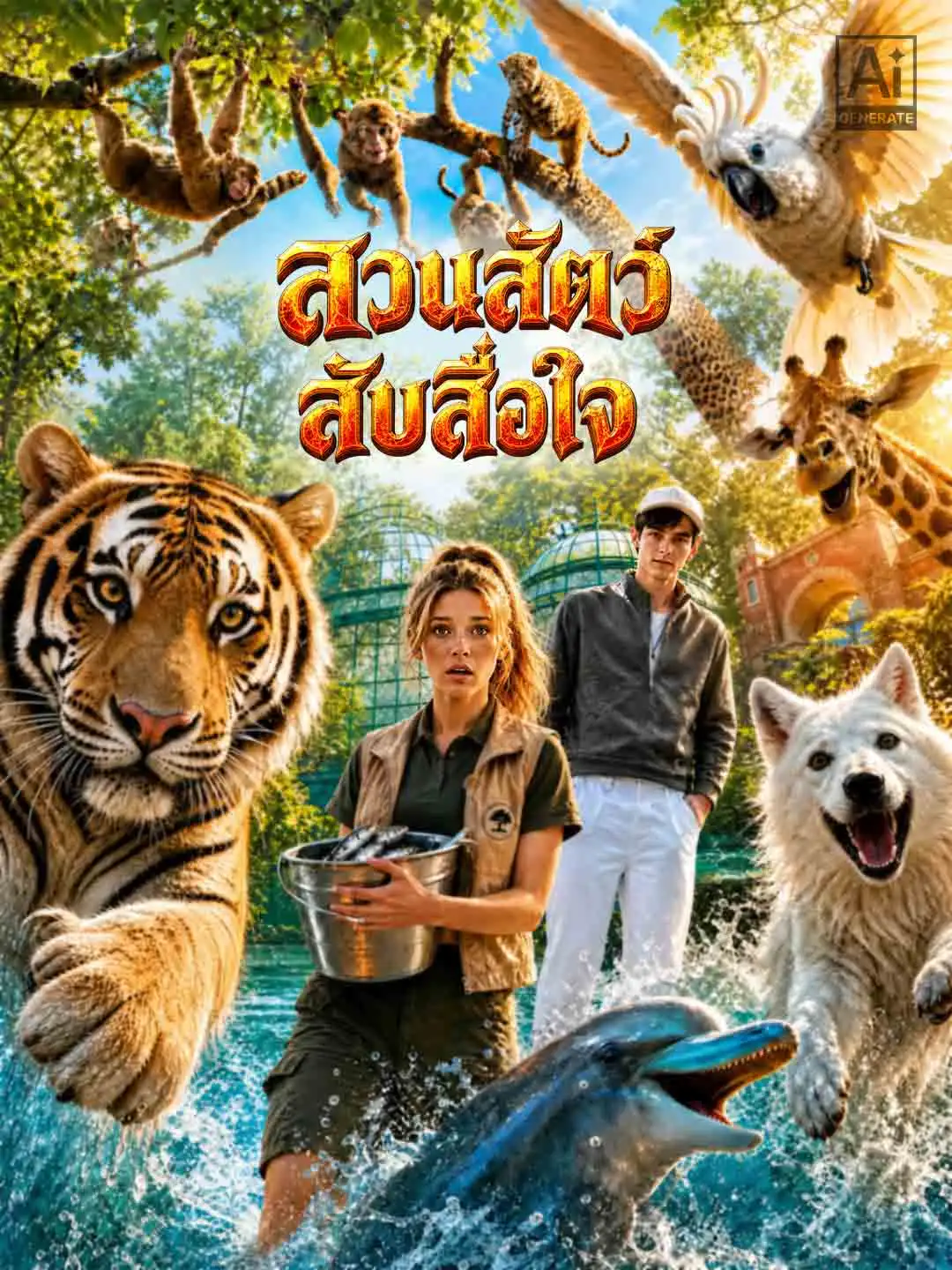 สวนสัตว์ลับสื่อใจ short drama poster
