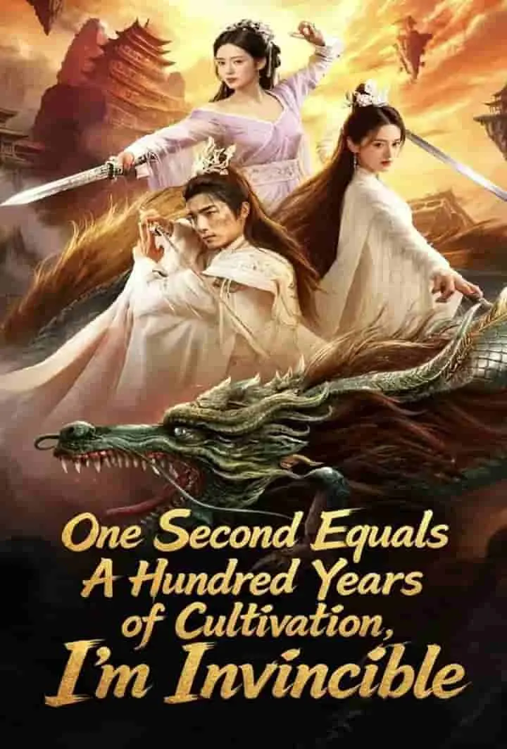 One Second Equals A Hundred Years of Cultivation, I’m Invincible short drama poster