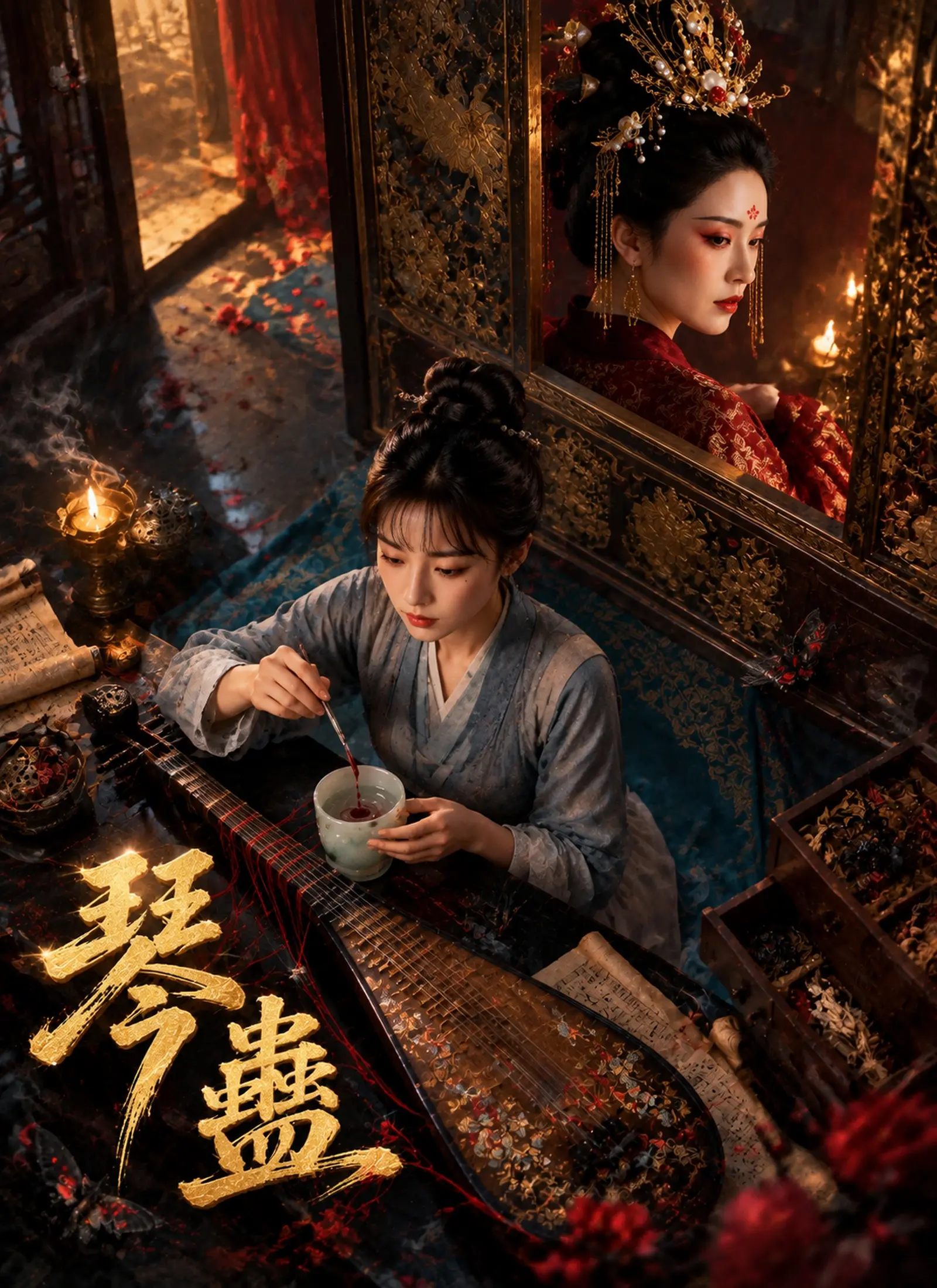 琴蠱 short drama poster