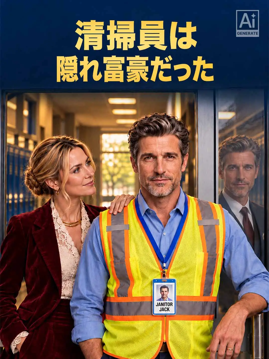 清掃員は隠れ富豪だった short drama poster