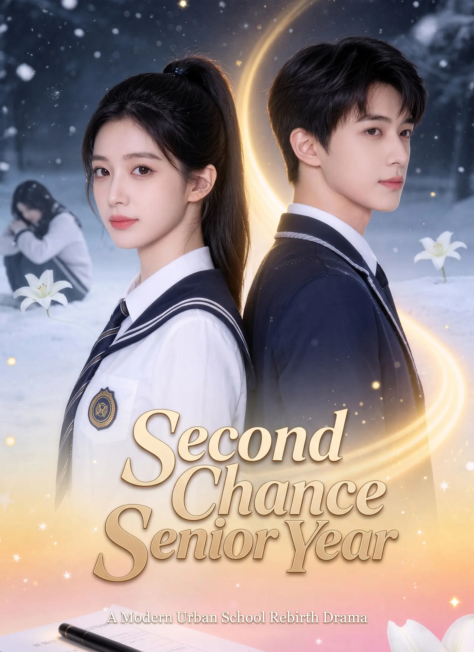 Second Chance Senior Year short drama poster