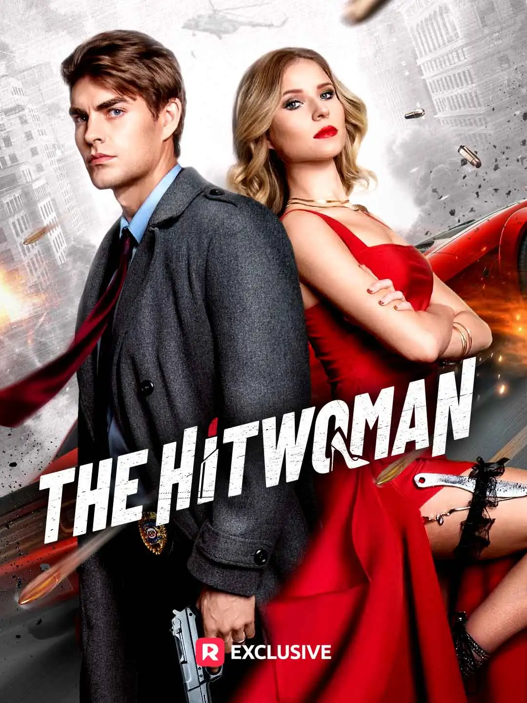 The Hitwoman short drama poster