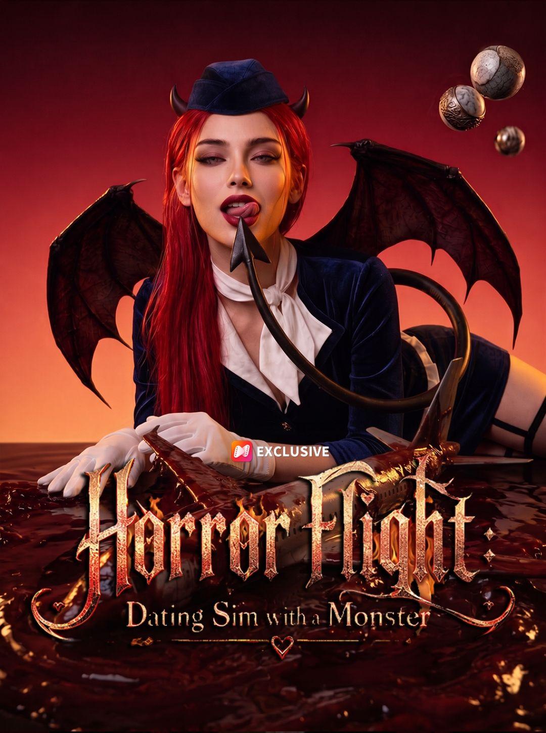 Horror Flight: Dating Sim with a Monster! short drama poster