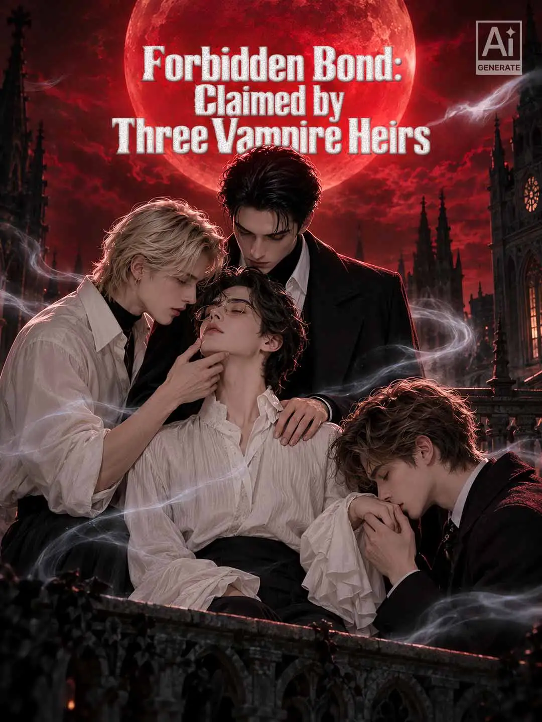 Forbidden Bond: Claimed by Three Vampire Heirs short drama poster