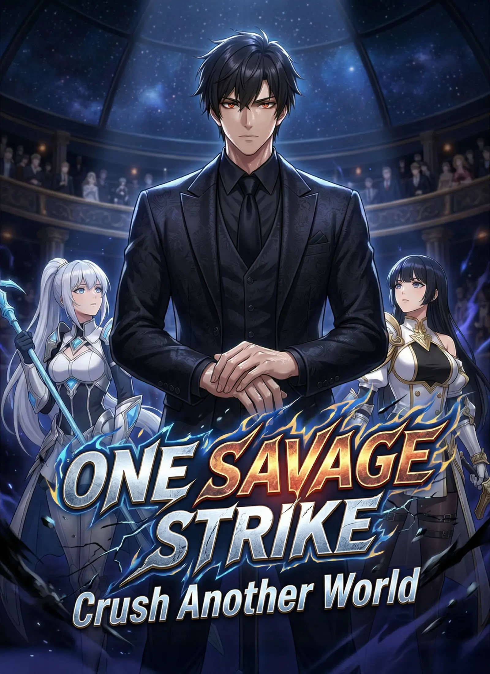 [Dubbed]One Savage Strike, Crush Another World short drama poster