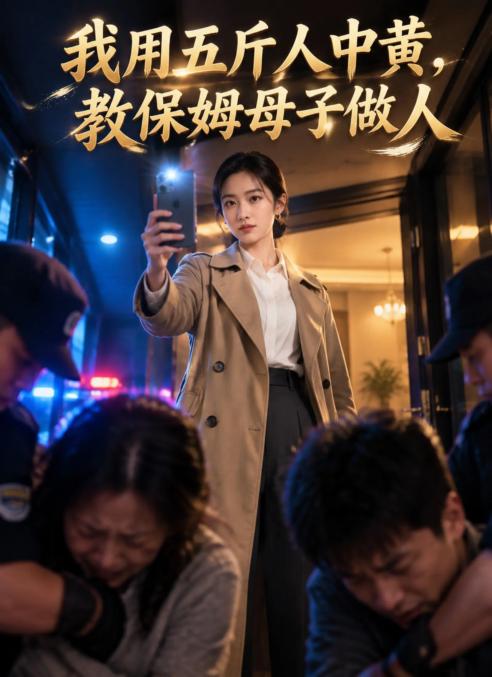 我用五斤人中黃，教保姆母子做人 short drama poster