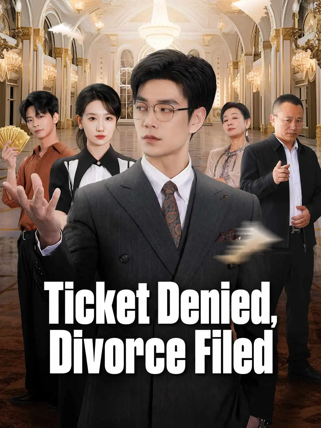 Ticket Denied, Divorce Filed short drama poster