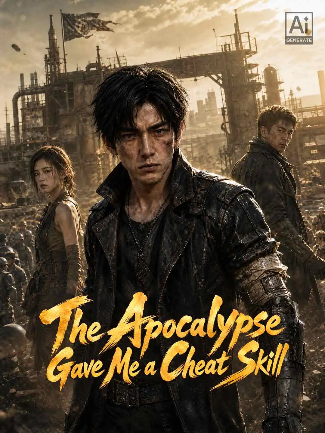 The Apocalypse Gave Me a Cheat Skill short drama poster