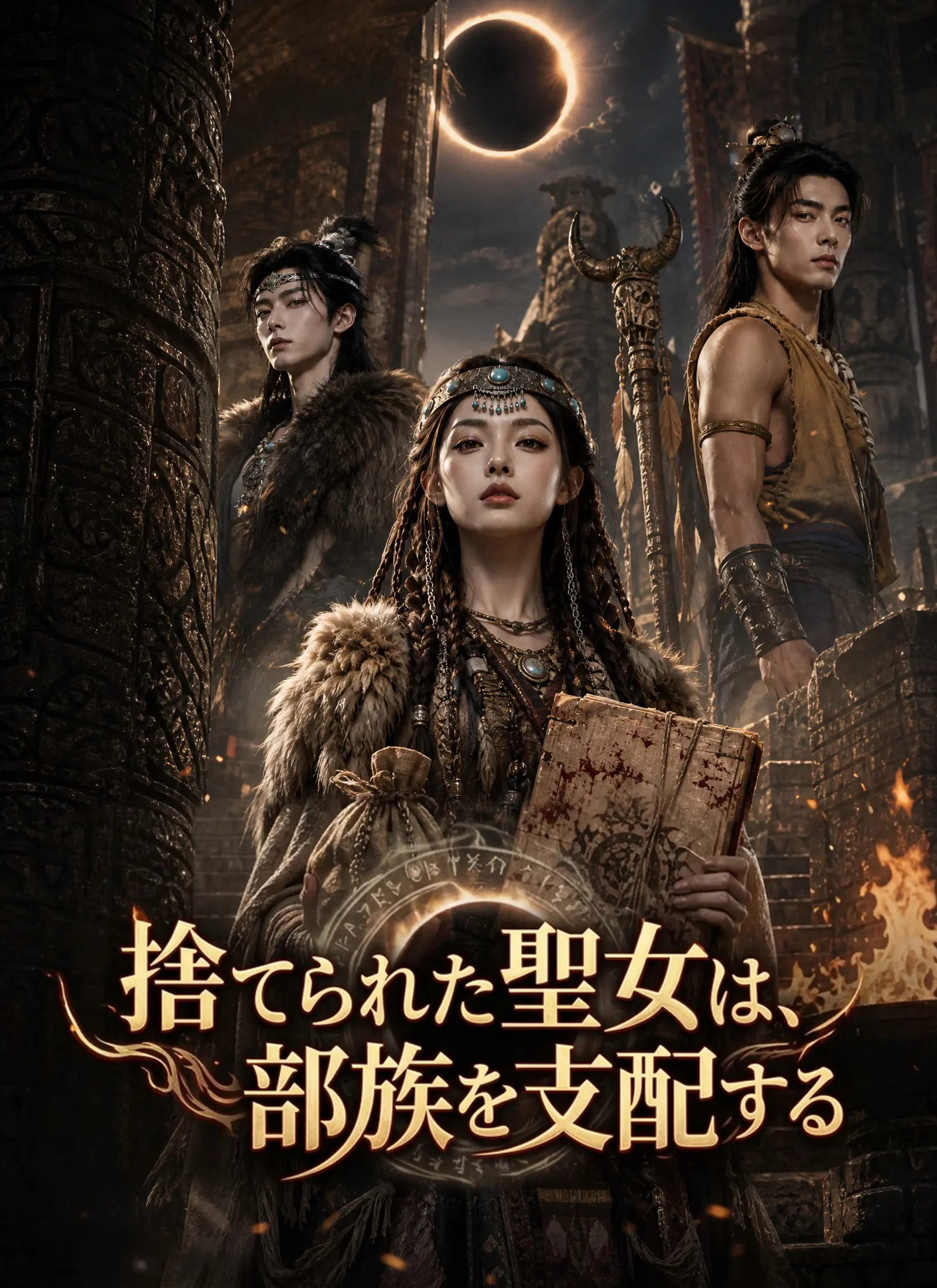 捨てられた聖女は、部族を支配する short drama poster
