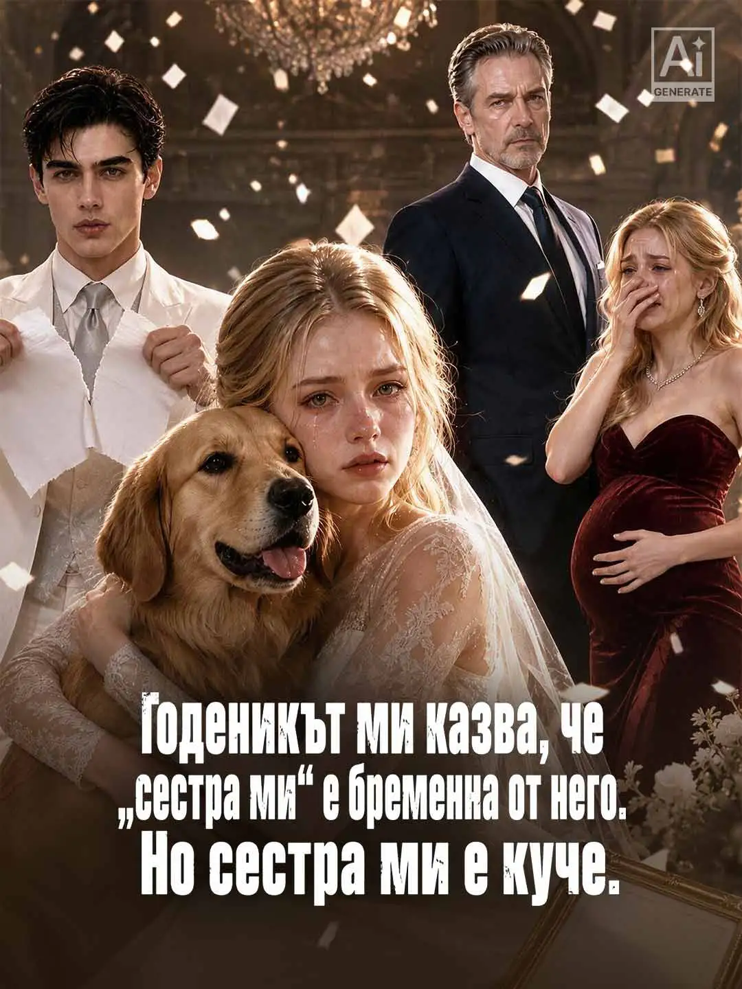 Годеникът ми казва, че „сестра ми“ е бременна от него. Но сестра ми е куче. short drama poster