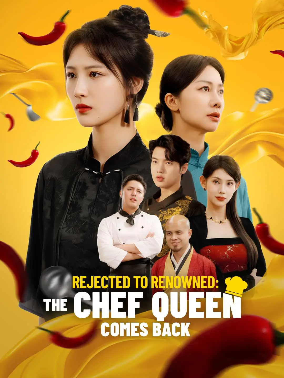 Rejected to Renowned: The Chef Queen Comes Back short drama poster