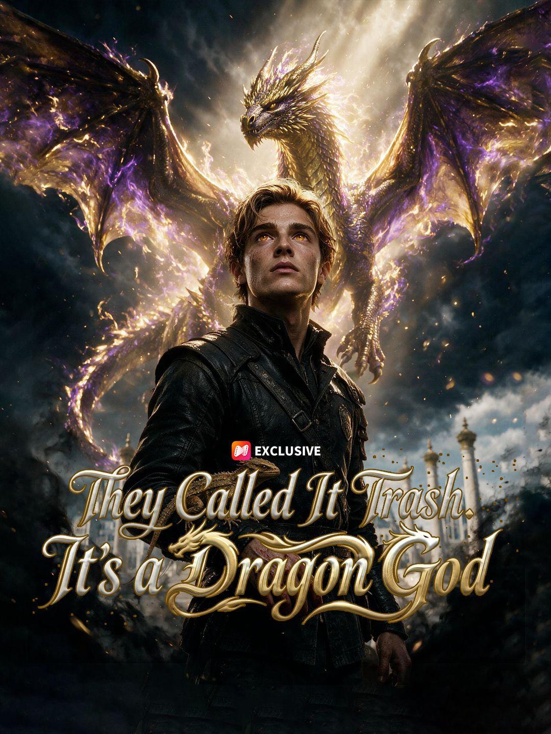 They Called It Trash. It's a Dragon God short drama poster