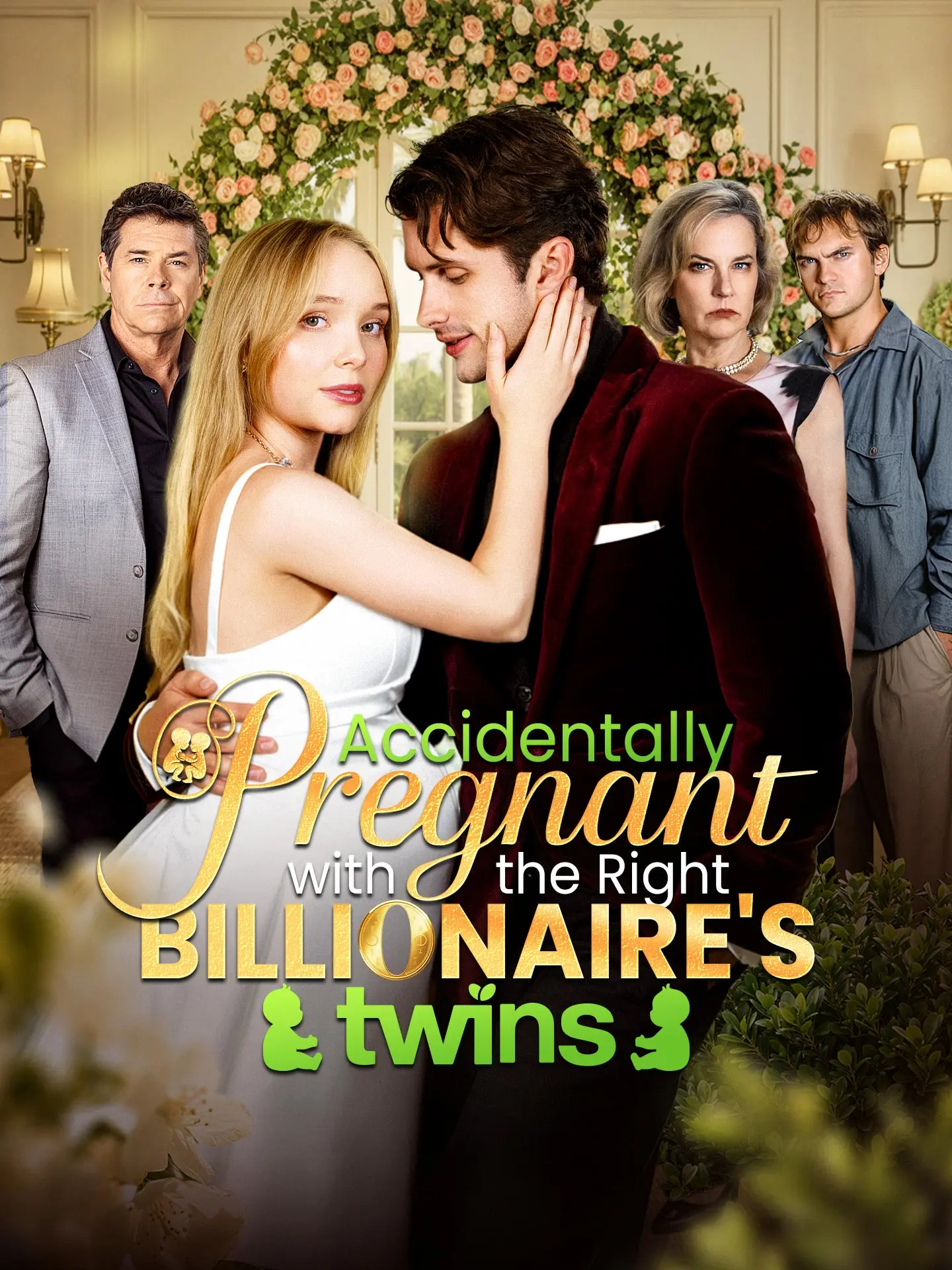 Accidentally Pregnant with the Right Billionaire's Twins short drama poster