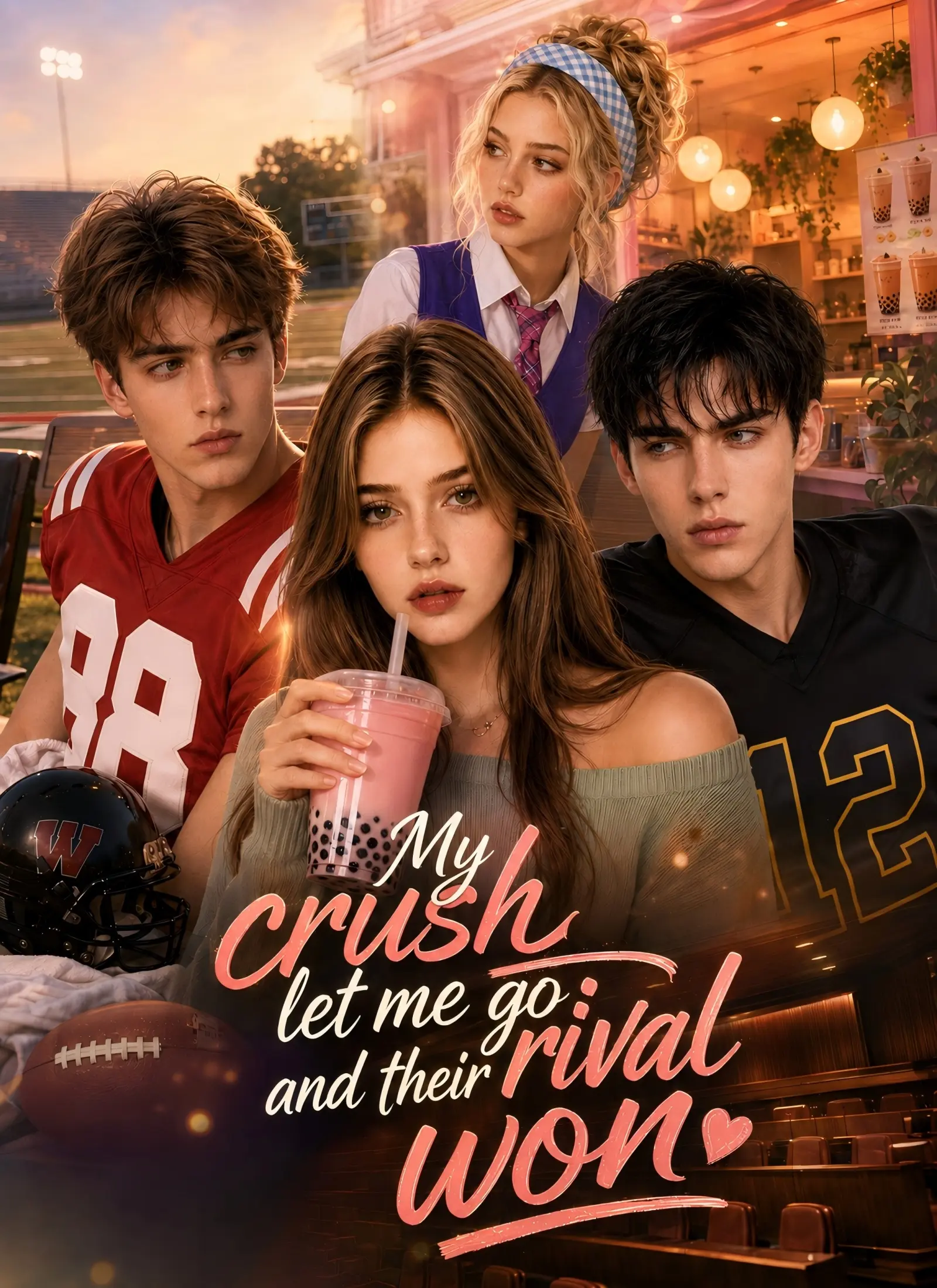 My crush let me go and their rival won short drama poster