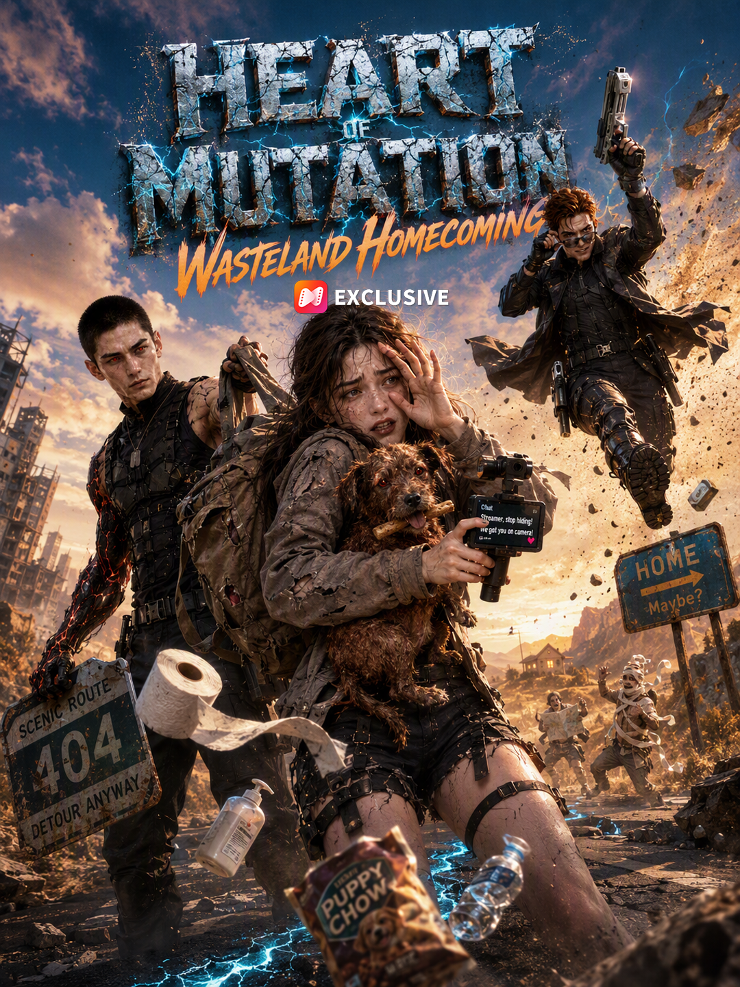 Heart of Mutation: Wasteland Homecoming short drama poster