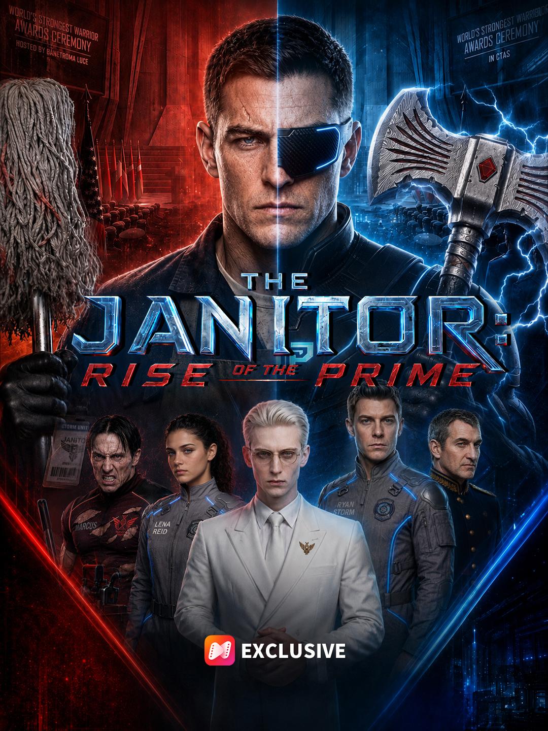THE JANITOR: Rise of The Prime short drama poster
