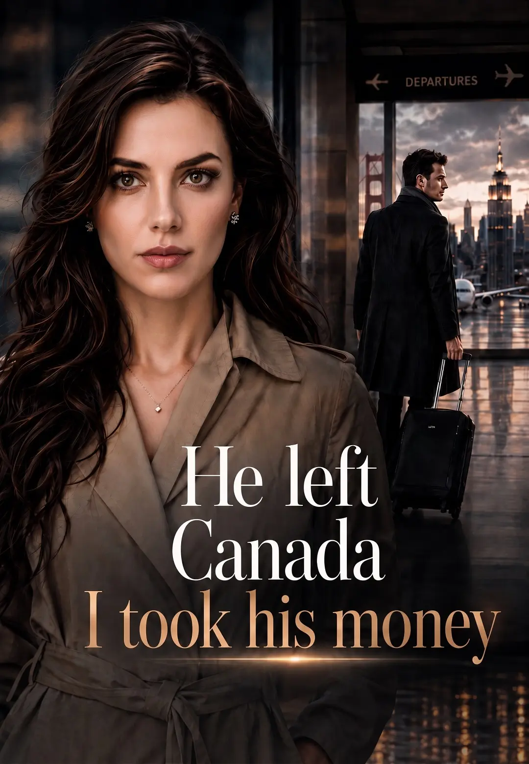 He left Canada I took his money short drama poster