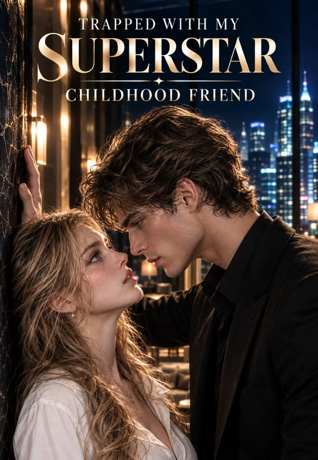 Trapped With My Superstar Childhood Friend short drama poster
