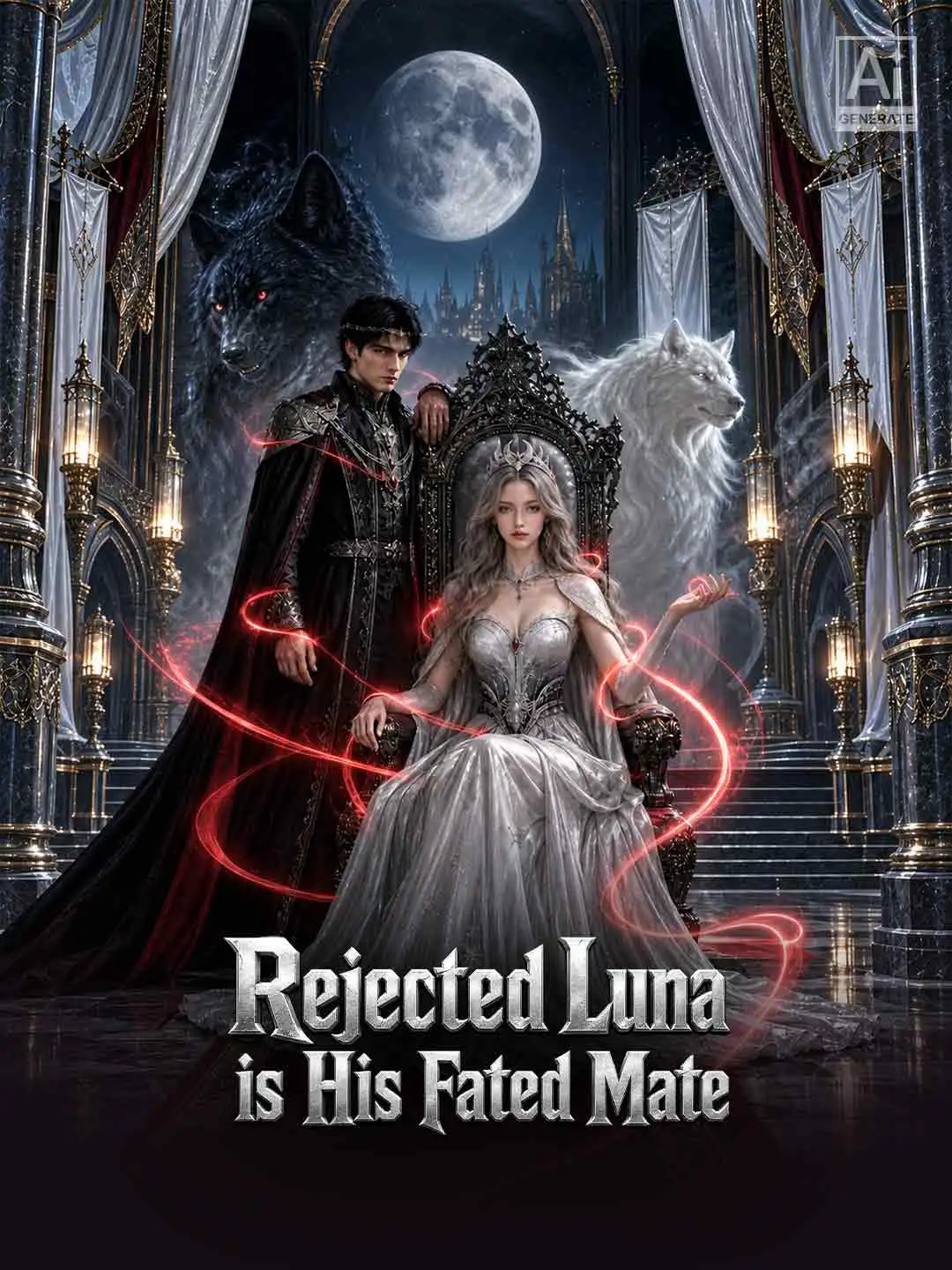 Rejected Luna is His Fated Mate short drama poster