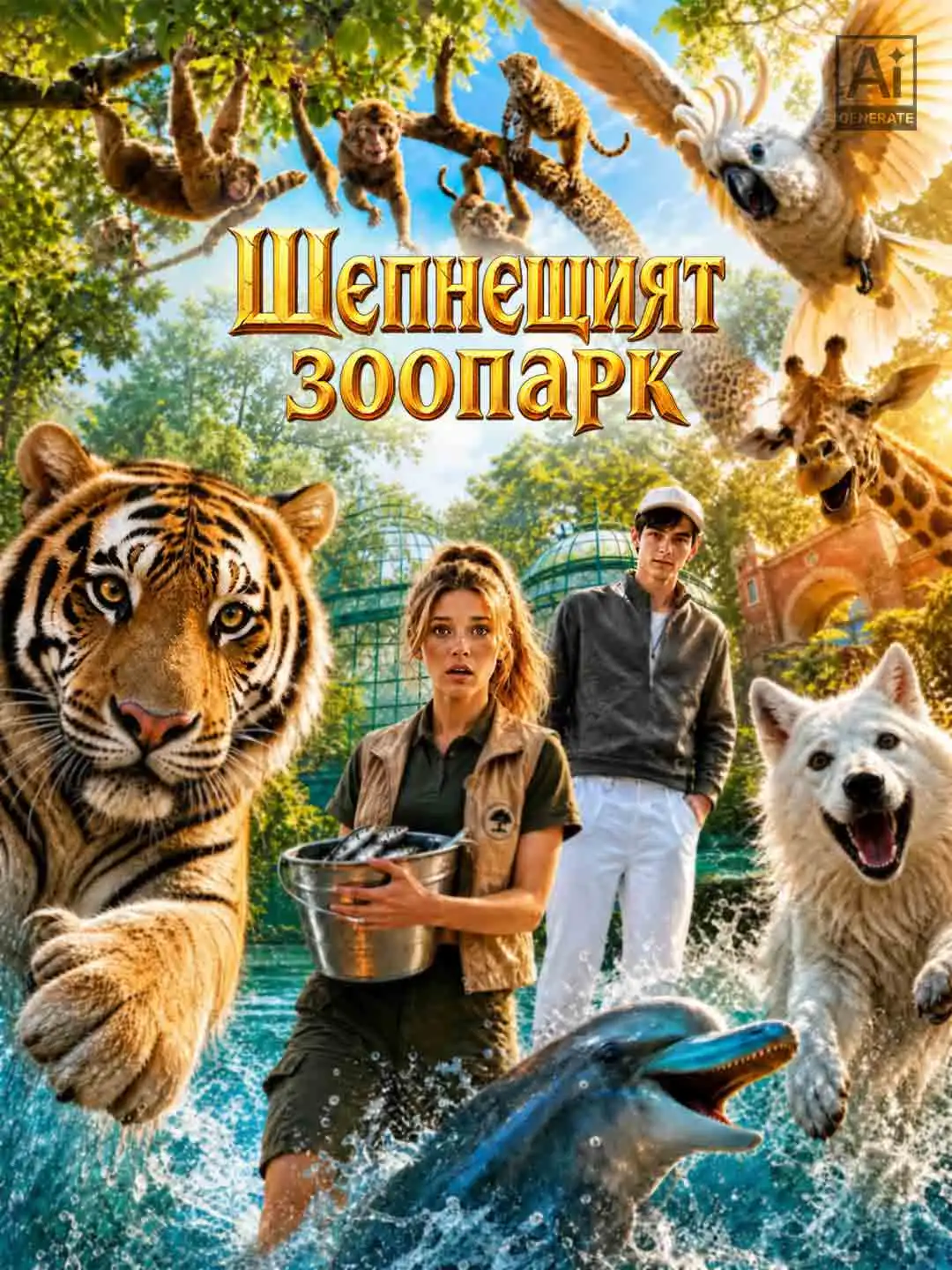 Шепнещият зоопарк short drama poster