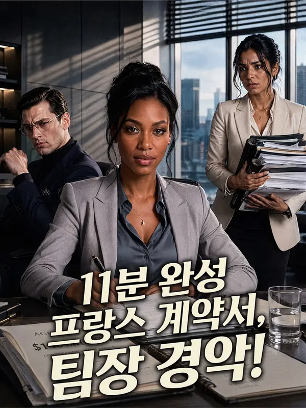 10분 완성 프랑스 계약서, 팀장 경악! short drama poster