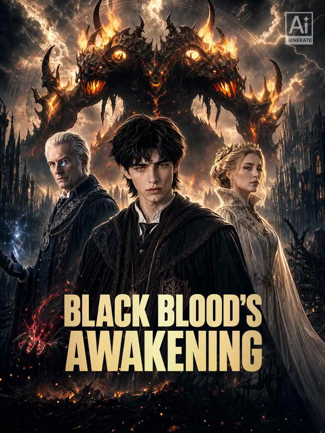 Black Blood's Awakening short drama poster