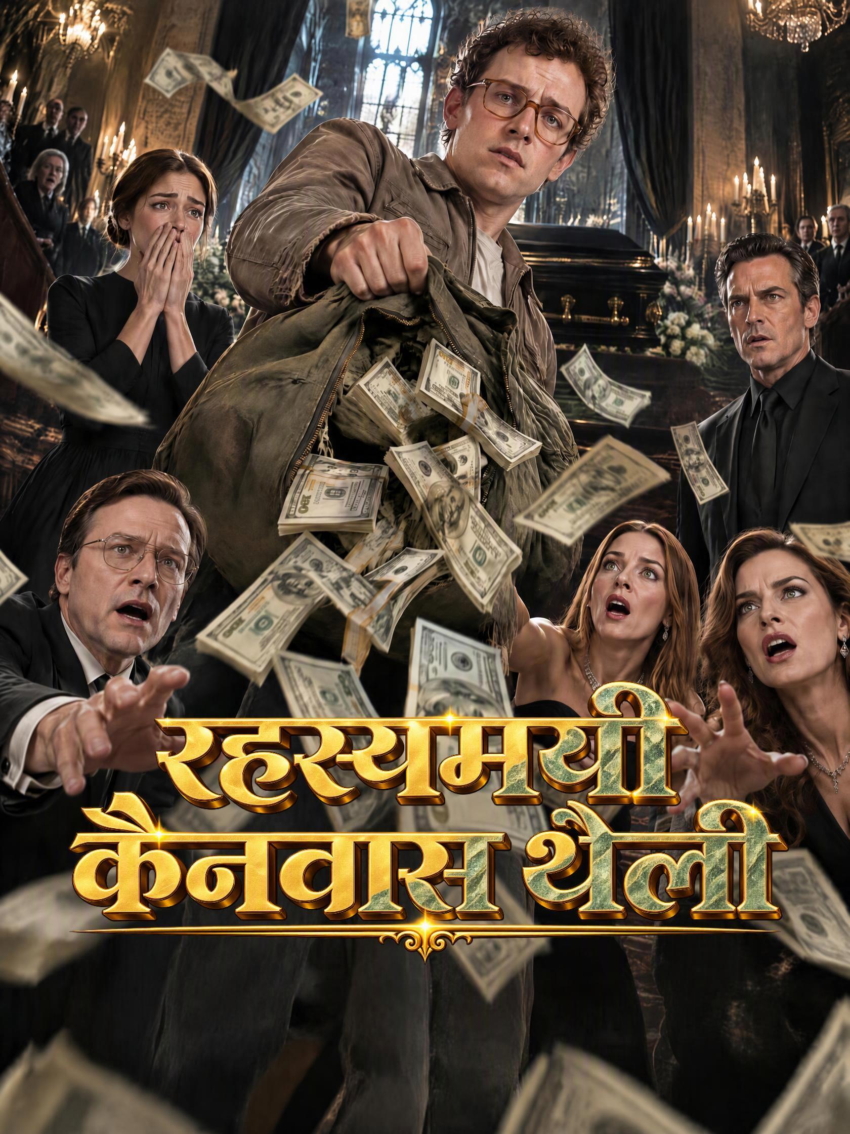 रहस्यमयी कैनवास थैली short drama poster