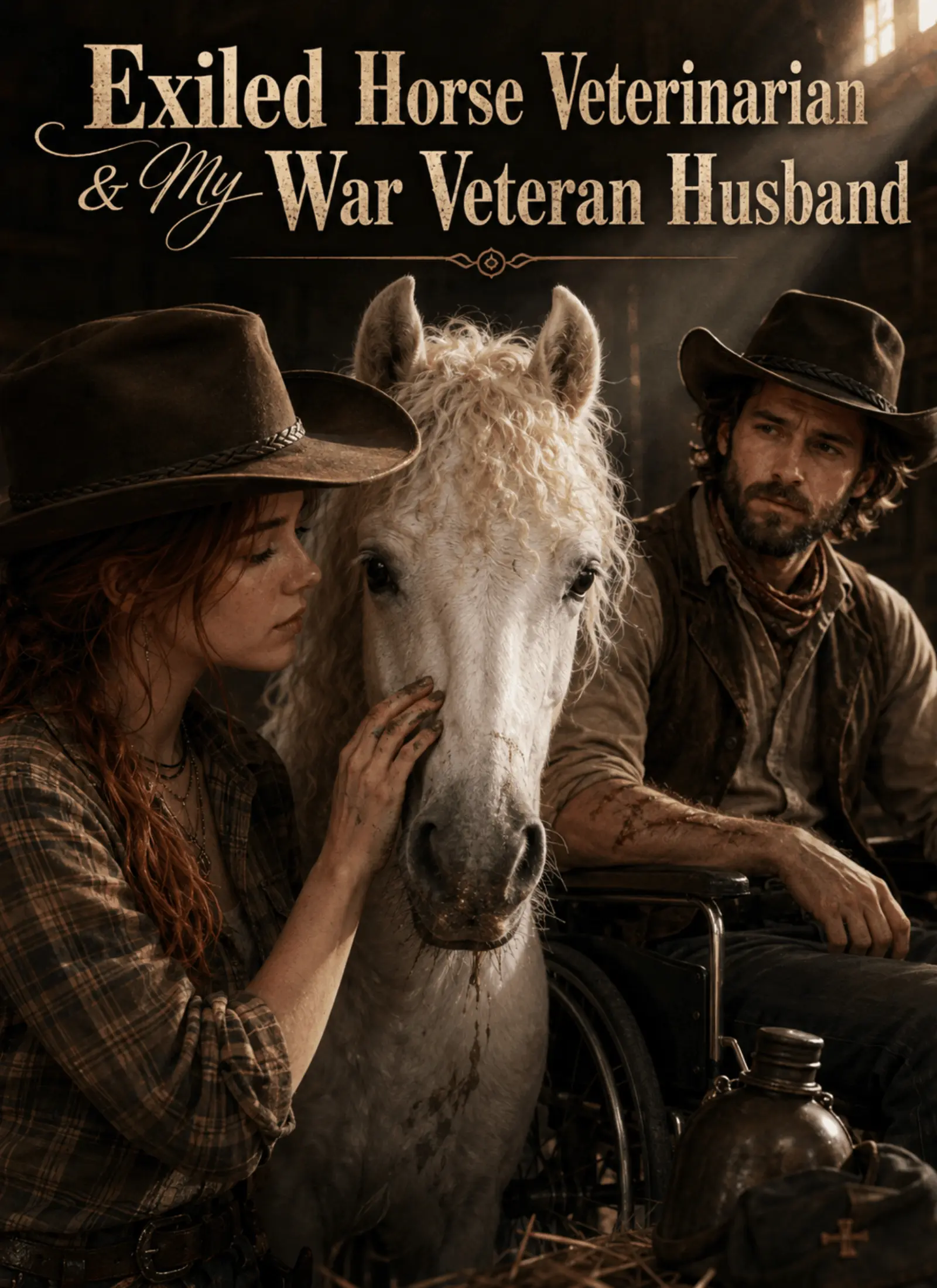 Exiled Horse Veterinarian & My War Veteran Husband short drama poster