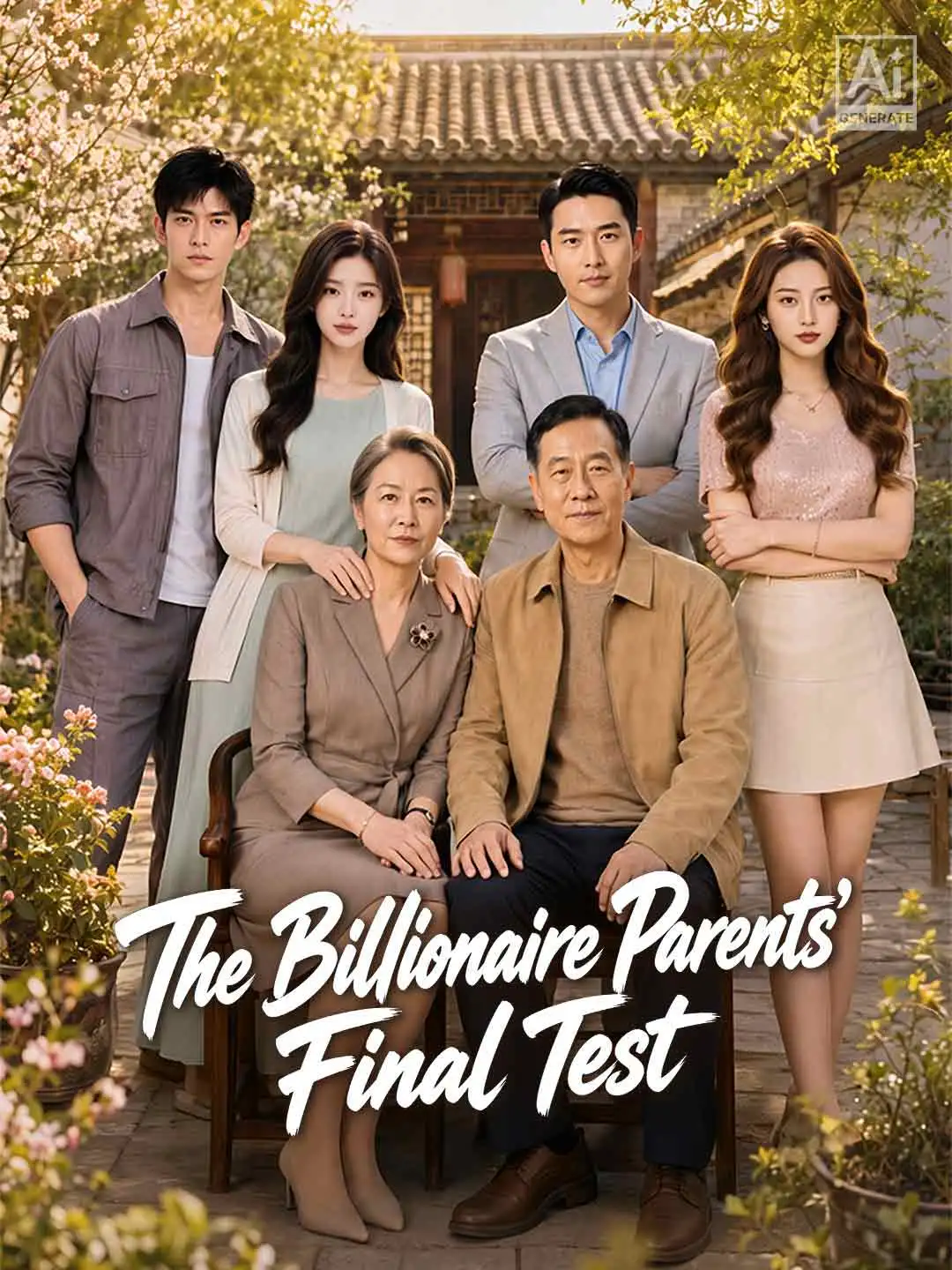 The Billionaire Parents' Final Test short drama poster