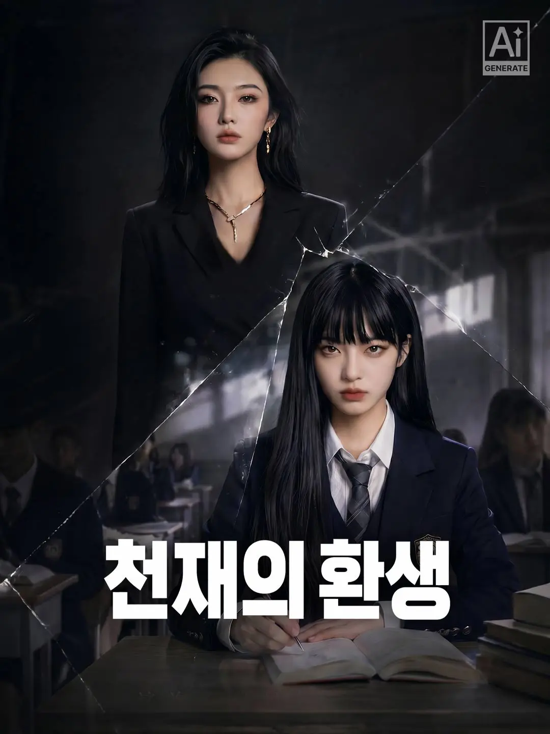 천재의 환생 short drama poster