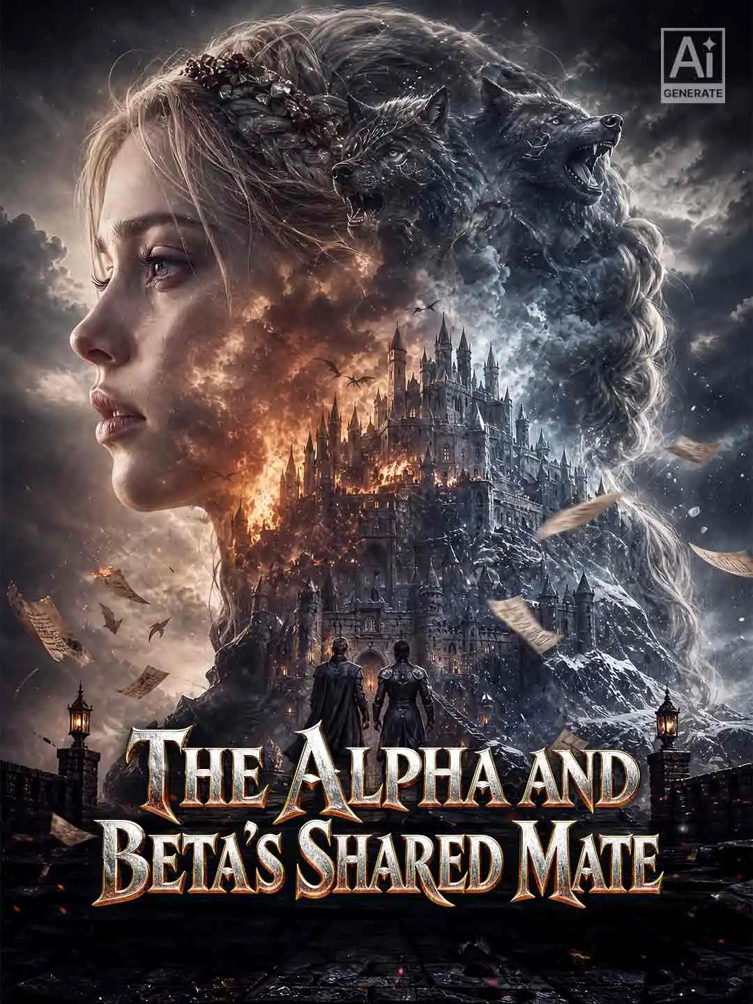 The Alpha and Beta's Shared Mate short drama poster