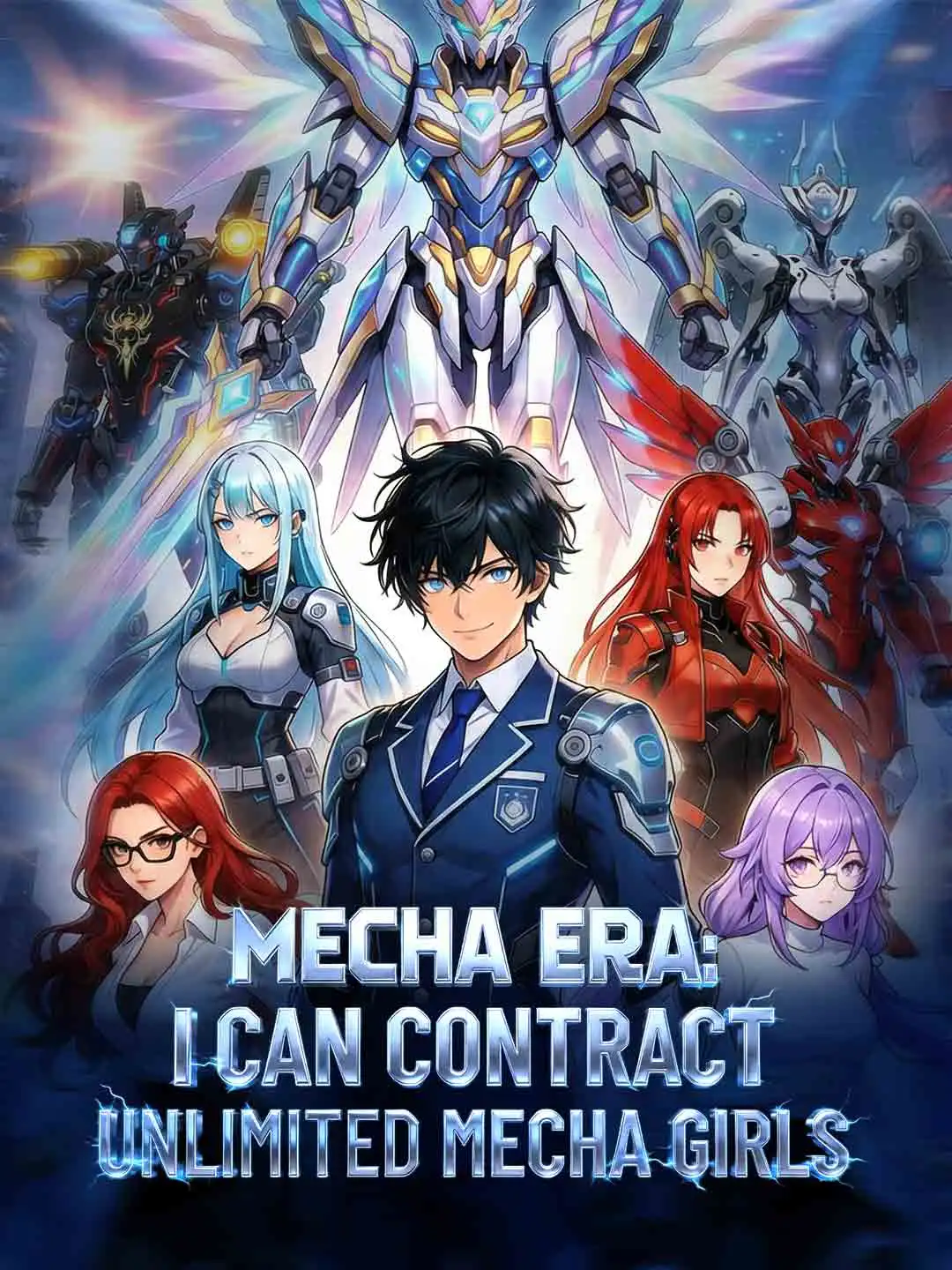 Mecha Era: I Can Contract Unlimited Mecha Girls short drama poster