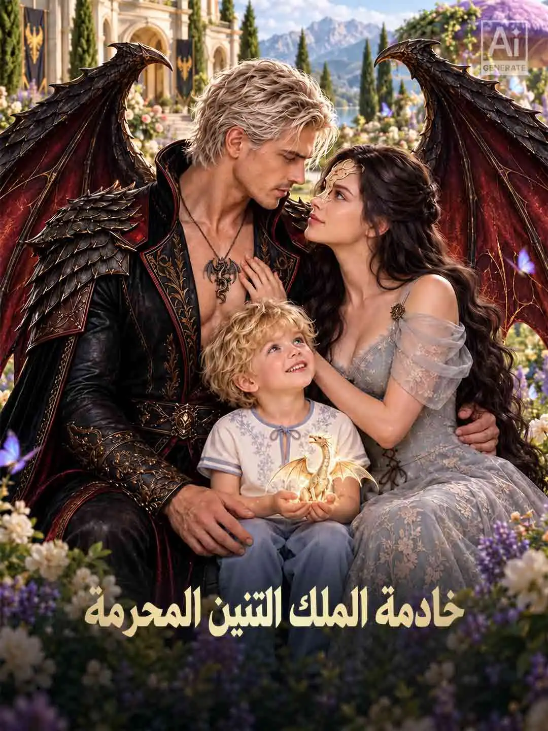 خادمة الملك التنين المحرمة short drama poster